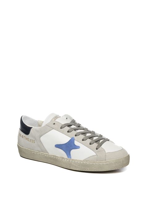 White/blue time sneaker AMA BRAND DELUXE | TIME U4614-BIA/BLU